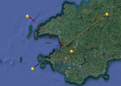 Mid-Summer Sunset Mid-Winter Sunset Mid-Winter Sunrise Hang Stone Davey ancient stone St Brides Bay Stonehenge Zero? Carn Llidi Mid-Summer Sunrise